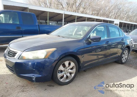 2008 Honda Accord 2.4 Ex-L из США, поврежденный, VIN 1HGCP26858A051664